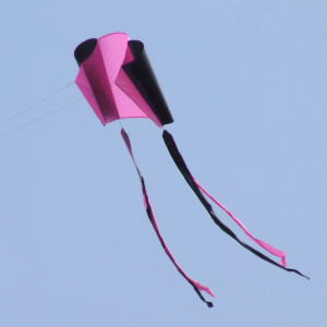 pink and black pocket sled